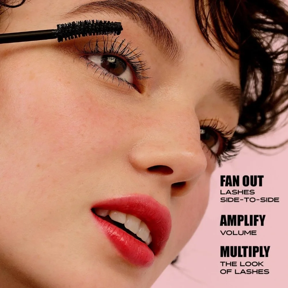 $7❤️‍🔥 Benefit Fan Fest Fanning & Volumizing Mascara HYPER BLACK 👁️ NEW IN BOX